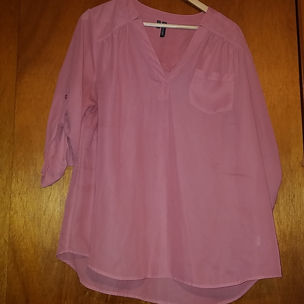 Maurices Sheer Shirt plus size